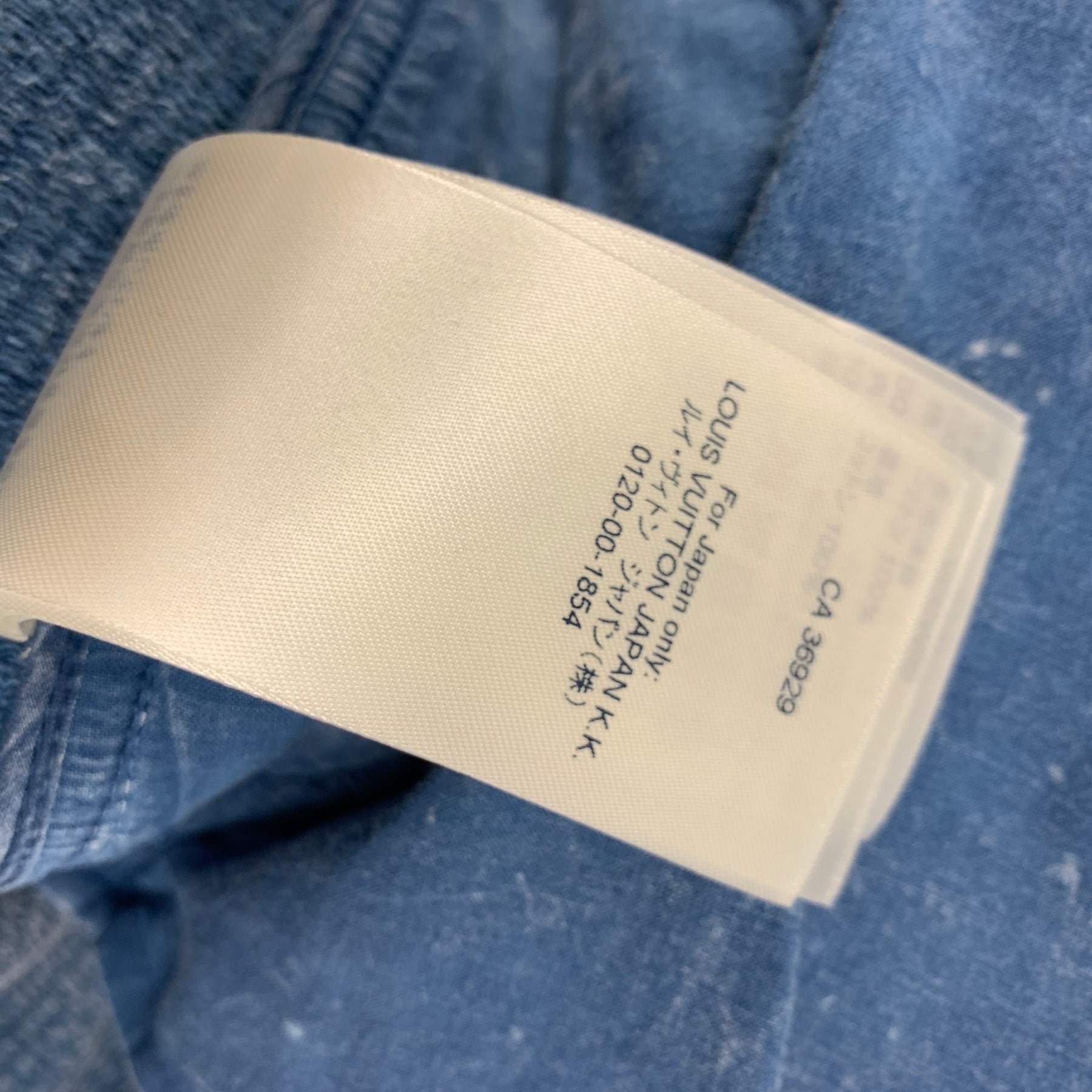 LOUIS VUITTON Size 4 Blue White Cotton Denim Safari Shorts – Sui