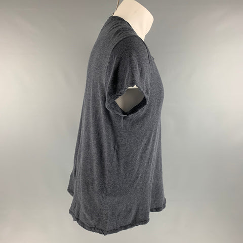 TOM FORD Size M Grey Heather Short Sleeve T-shirt