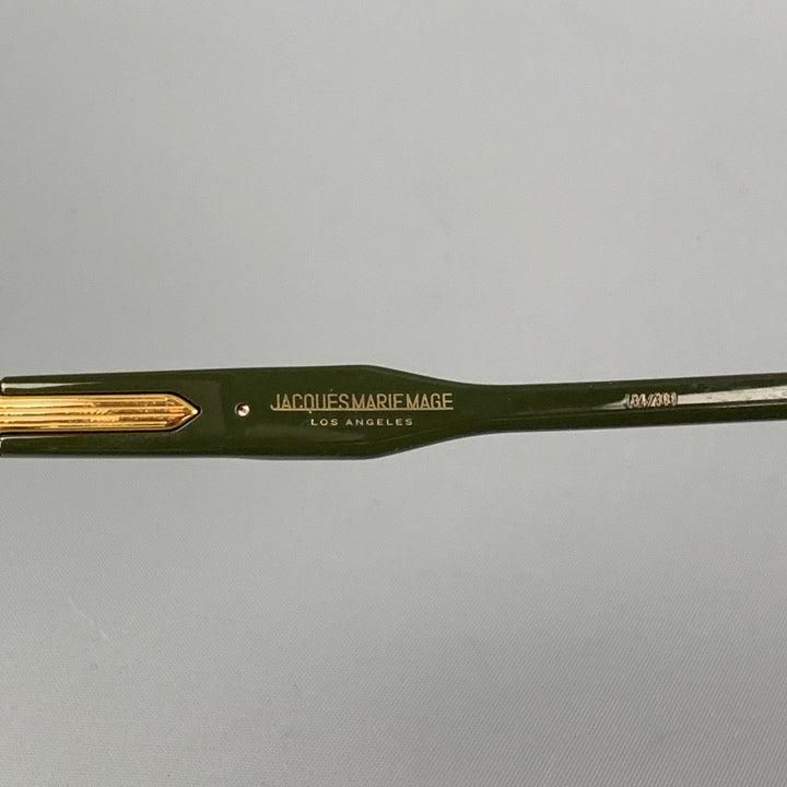 JACQUES MARIE MAGE Green Acetate Limited Edition Artaud Frames