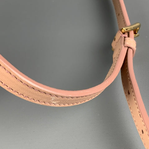 DOLCE & GABBANA Pink Floral Jacquard Cross Body Handbag