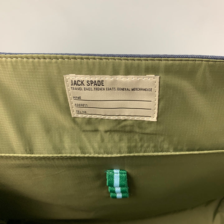 JACK SPADE Navy Canvas Messenger Bags