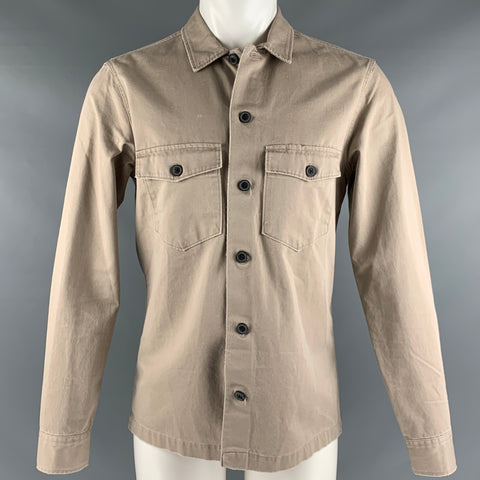 ALLSAINTS Size M Khaki Cotton Two Pockets Jacket