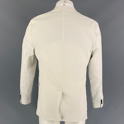 THEORY Clinton Size 40 Regular Off White Linen / Viscose  Eco Crunch Sport Coat