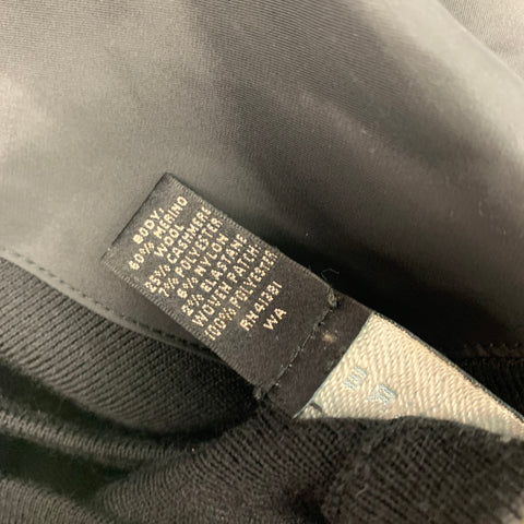 RALPH LAUREN Size S Black Wool Blend Crew-Neck Pullover