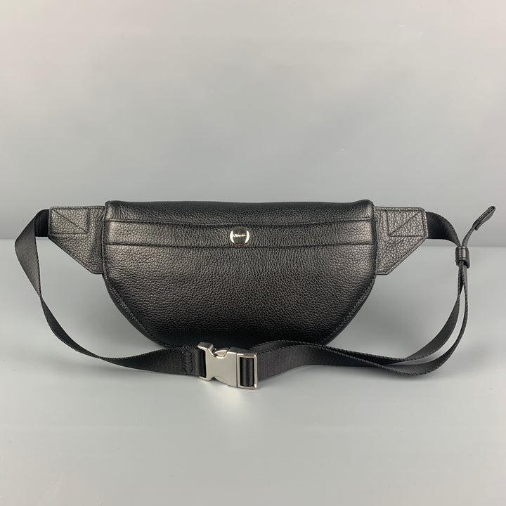 3.1 PHILLIP LIM Black Pebble Grain Leather Belt Bag