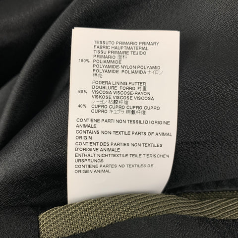 MARC JACOBS Size M Olive Green Polyamide Utility Jacket