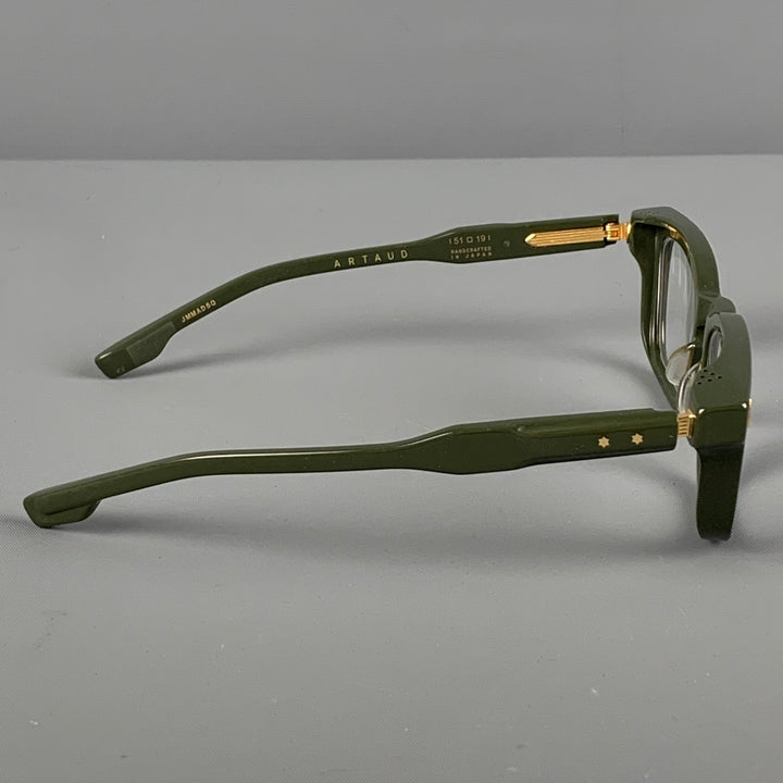 JACQUES MARIE MAGE Green Acetate Limited Edition Artaud Frames