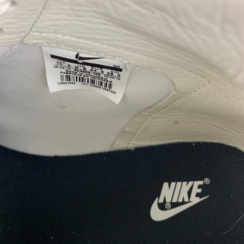 Zapatillas tipo blazer de cuero blanco roto talla 10,5 de NIKE