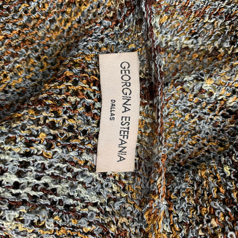 GEORGINA ESTEFANIA Size One Size Multi-Color Rayon Cardigan