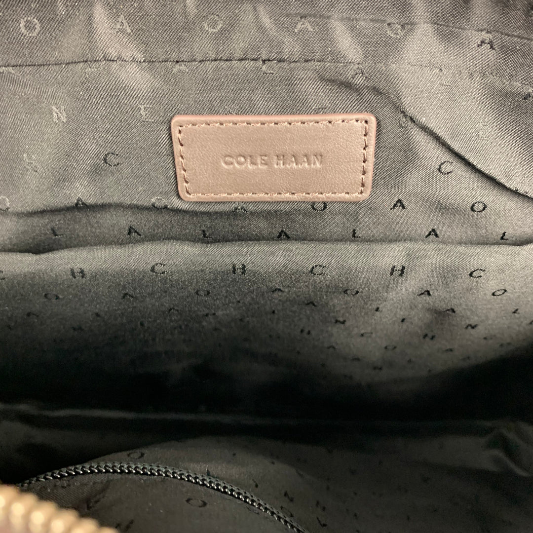 COLE HAAN Brown Leather Briefcase Bag