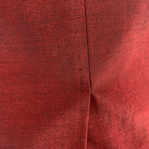 PS by PAUL SMITH Taille 36 Manteau de sport en laine et mohair bordeaux