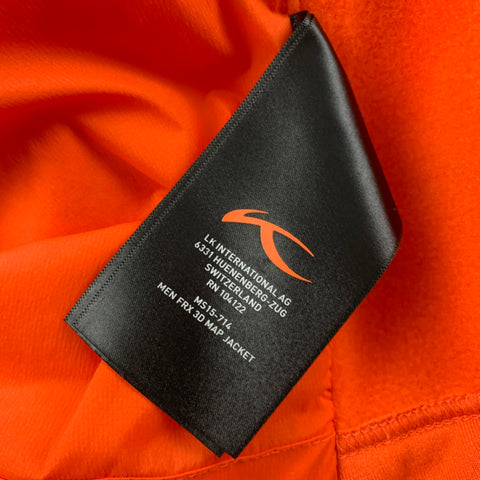 KJUS Size 42 Orange Polyamide Zip Up Jacket