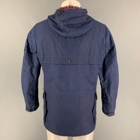 JUNYA WATANABE Size S Navy Brown Coated Canvas Nautical Jacket