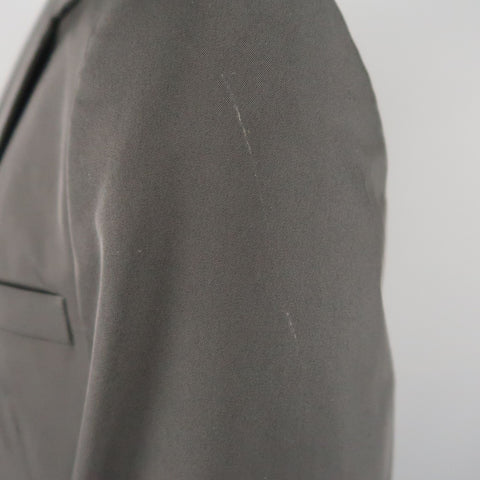PRADA US 40 / IT 50  Black Single Breasted Sport Jacket Coat
