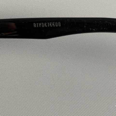 SAINT LAURENT Black Clear Acetate Sunglasses