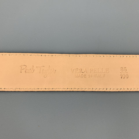 PAUL TAYLOR Size 32 Brown Leather Belt