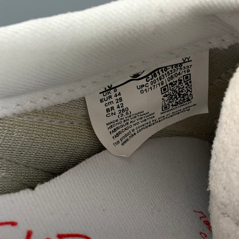 NIKE Air Tailwind QS UD x Stranger Things Size 10 Beige Cotton Sneakers