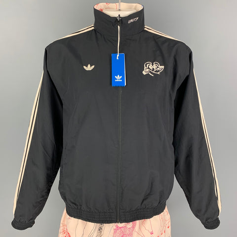 ADIDAS x UNITY Taille L Survêtements réversibles en nylon graphique multicolore noir