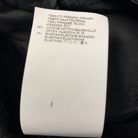 MARC JACOBS Talla 32 Pantalón de vestir con bragueta y cremallera de elastano y algodón verde