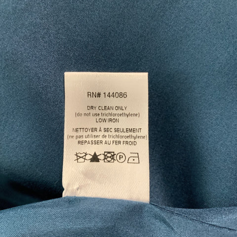 ALEJANDRA ALONSO ROJAS Size 2 Blue Viscose Jacket (Indoor) / Blazer
