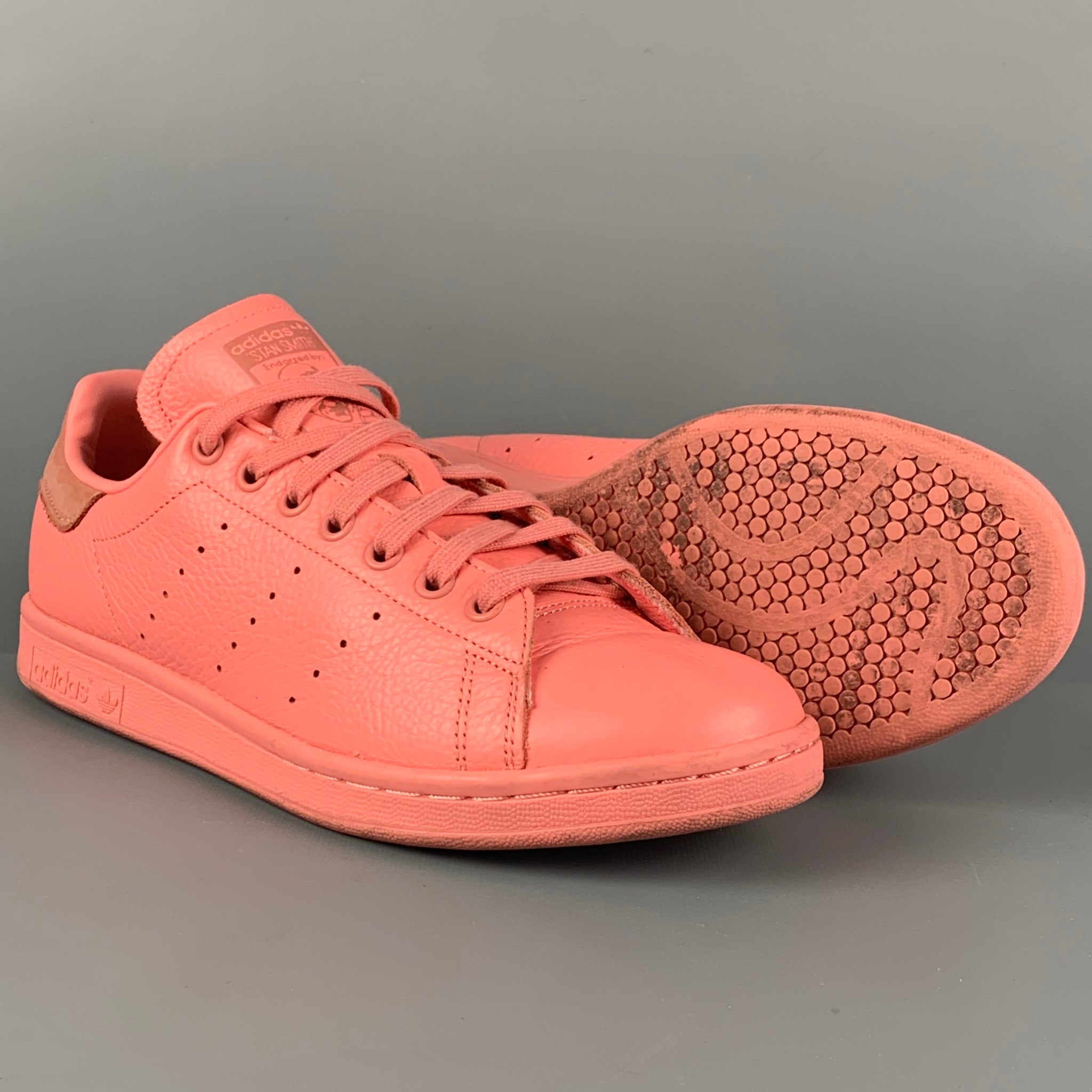 Stan smith clearance pink leather