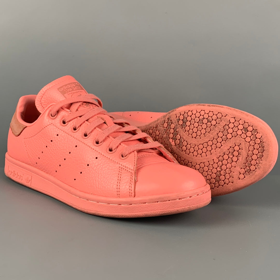 ADIDAS x Stan Smith Size 8.5 Pink Leather Low Top Sneakers