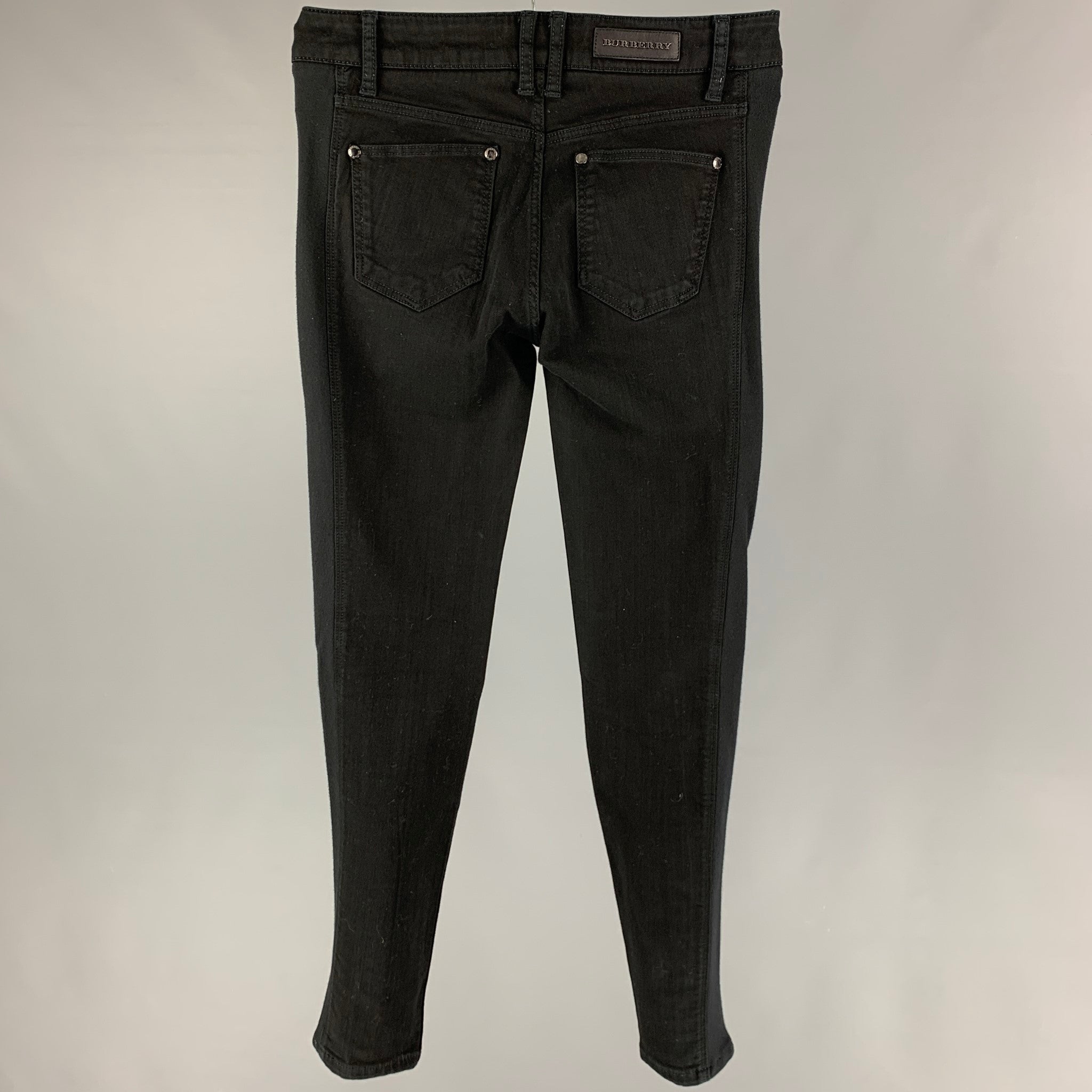BURBERRY LONDON Size 29 Black Skinny Jeans – Sui Generis Designer