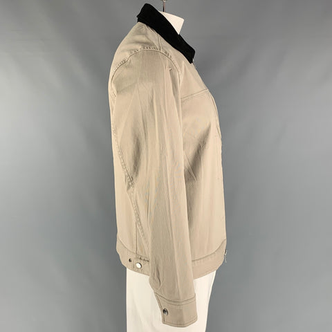 BLDWN Taille L Veste en coton beige