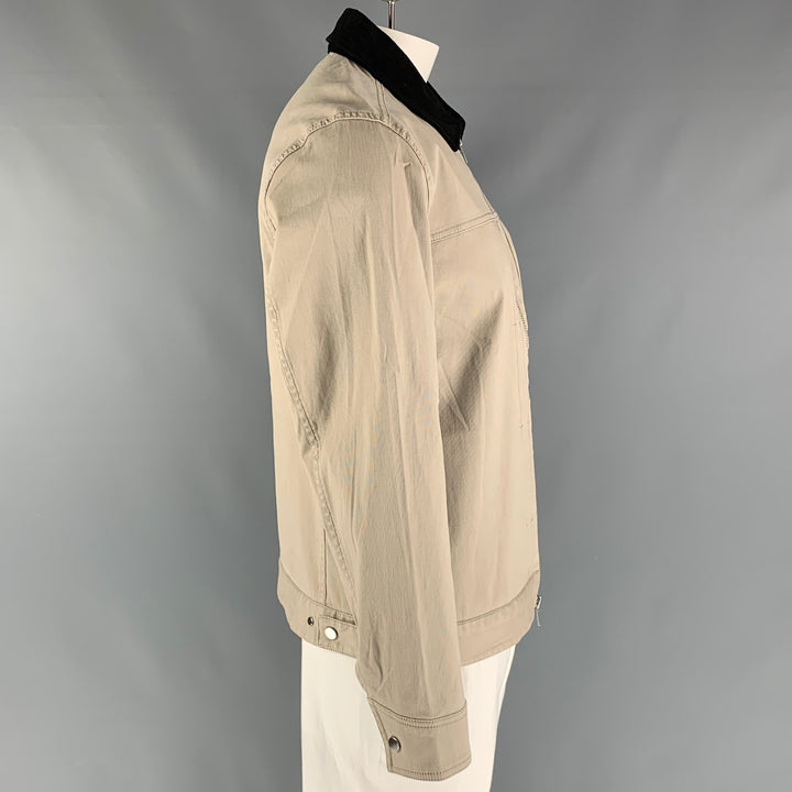 BLDWN Size L Beige Cotton Jacket