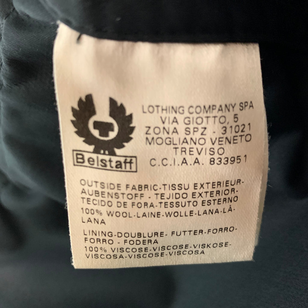 BELSTAFF Size S Grey Wool Parka Jacket