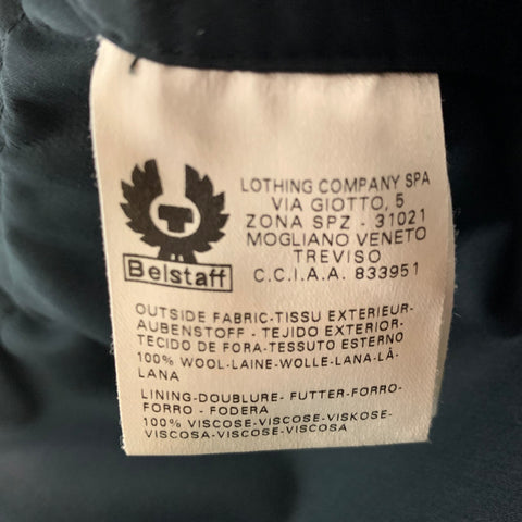 BELSTAFF Size S Grey Wool Parka Jacket