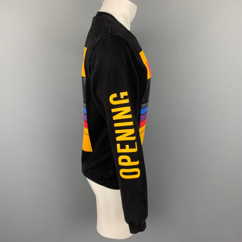 CEREMONIA DE APERTURA Talla M Sudadera de algodón con película Kodak negra