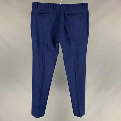 PAUL SMITH Size 32 Navy Narrow Leg Dress Pants