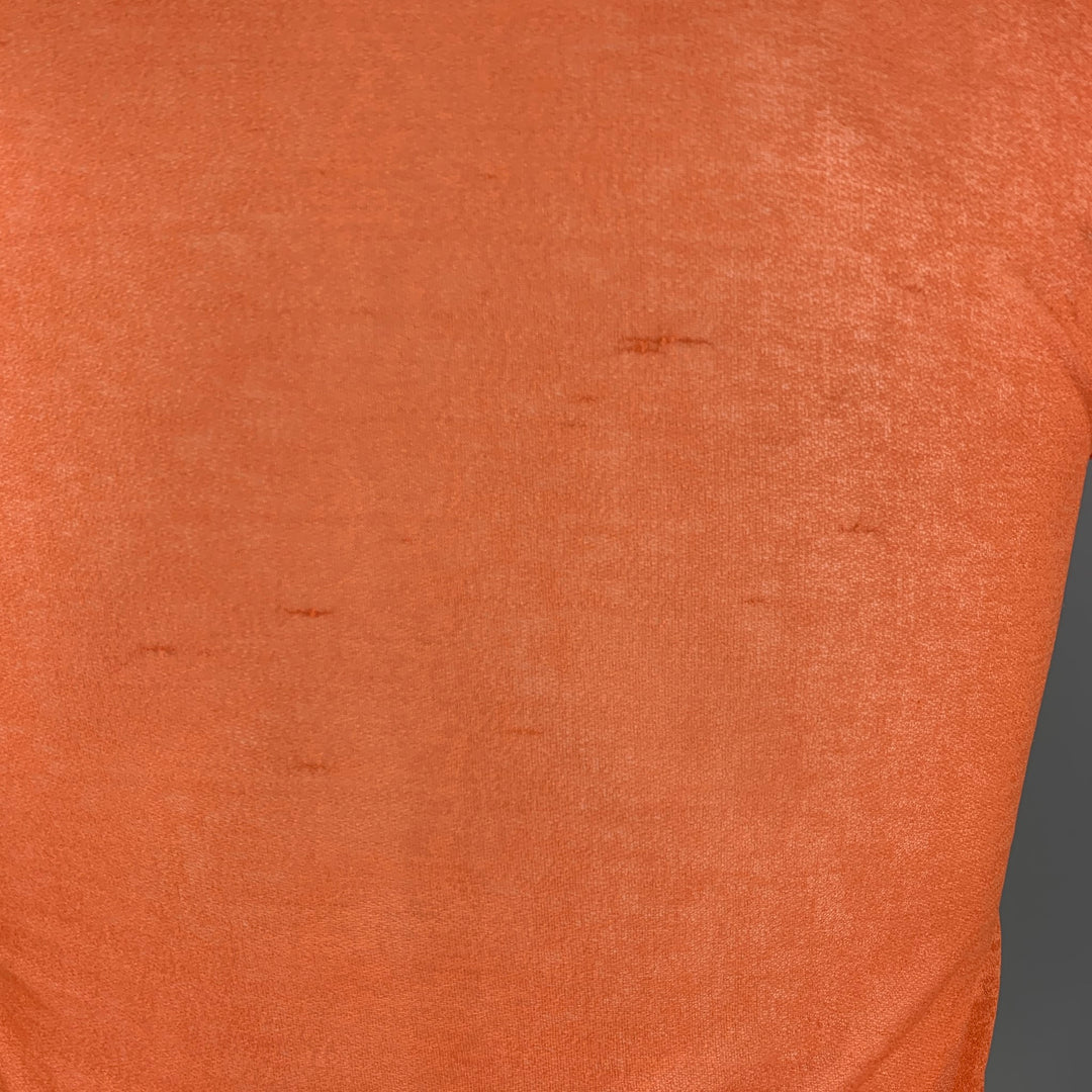 JEAN PAUL GAULTIER Camiseta Manga Corta Poliéster Naranja Talla M