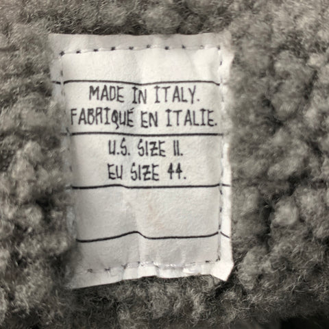 THOM BROWNE Size 11 Gray Taupe Leather Winter Boots