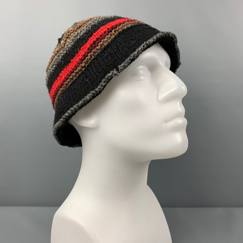 PAUL SMITH Multi-Color Knitted Wool Hat