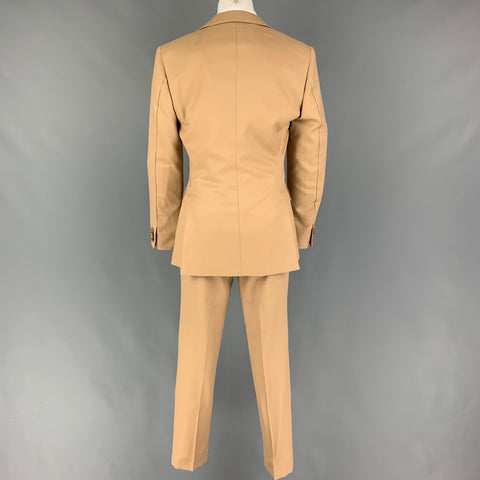 SUITSUPPLY Size 34 Camel Wool Single Breasted Suit