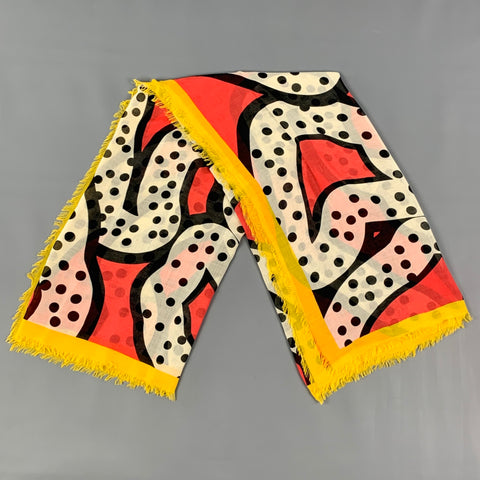 HENRIK VIBSKOV Multi-Color Print Scarf
