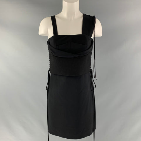 VERA WANG Taille 4 Mini-robe noire