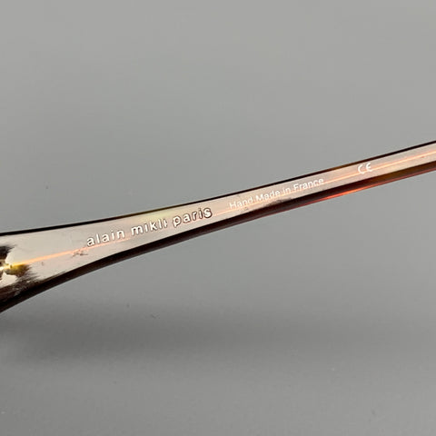 ALAIN MIKLI Tortoise Shell Black Acetate Sunglasses & Eyewear