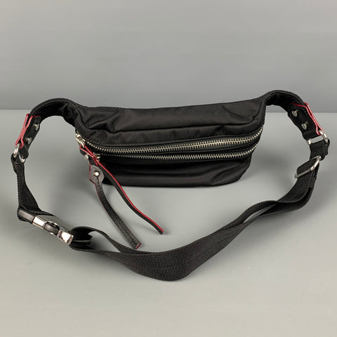 MZ WALLACE Black Nylon Belt-Bag