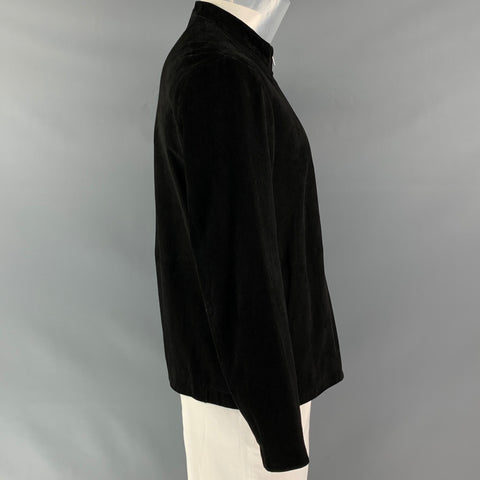 THEORY Size XL Black Solid Jacket