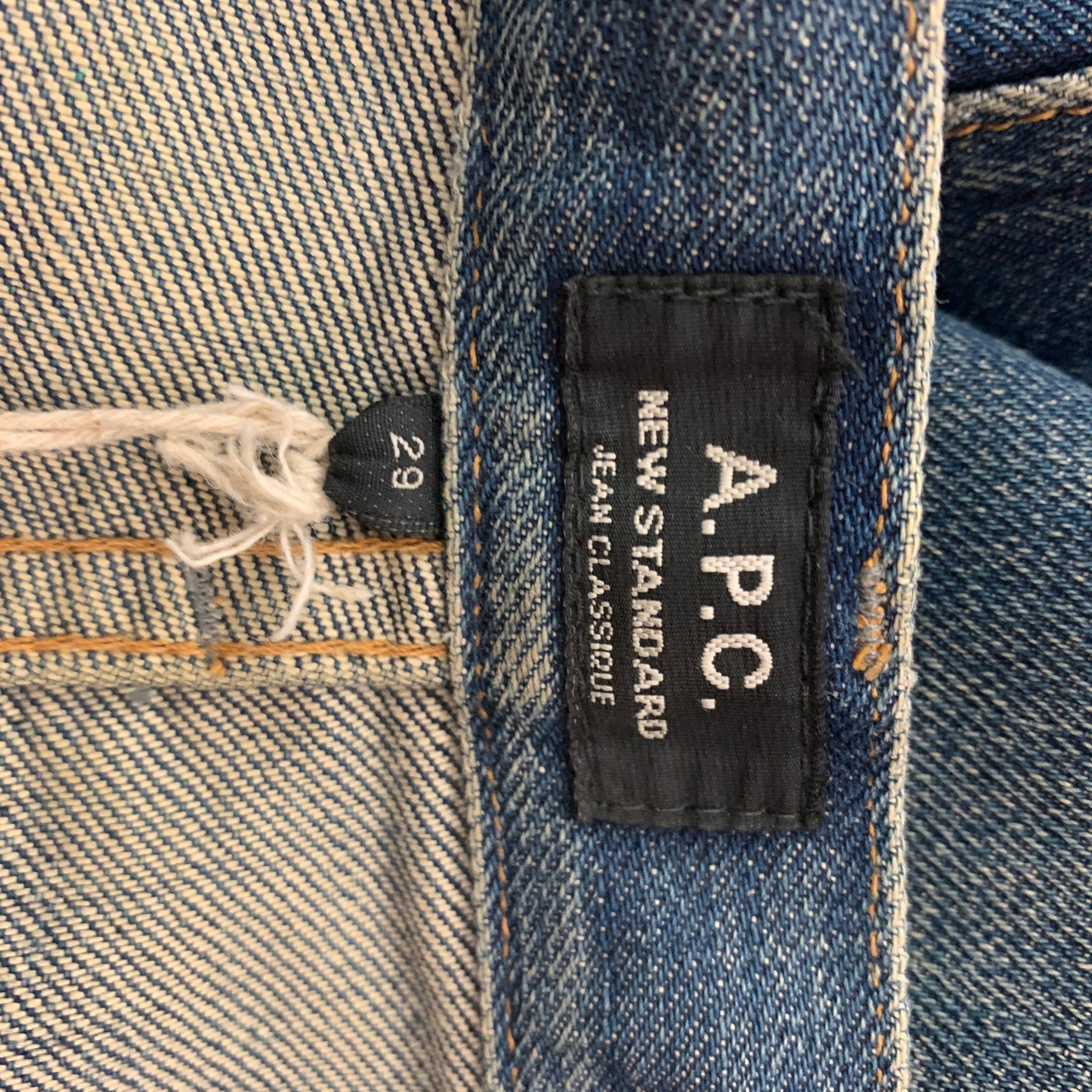 A.P.C. New purchases Standard Jean Classique Jeans Button Fly Closure