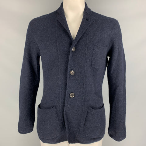 45rpm Size L Navy Wool Patch Pockets Jacket