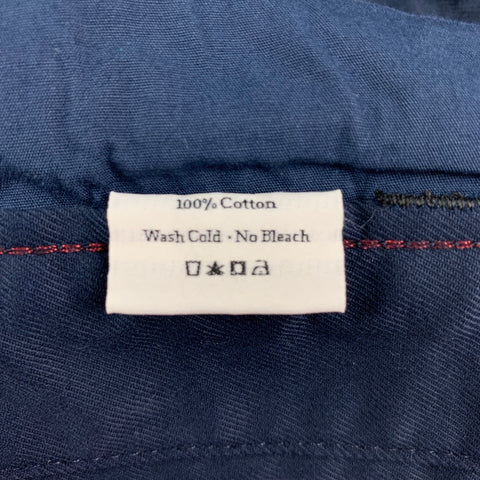 GROWN&SEWN Size 32 Navy Cotton Chino Casual Pants