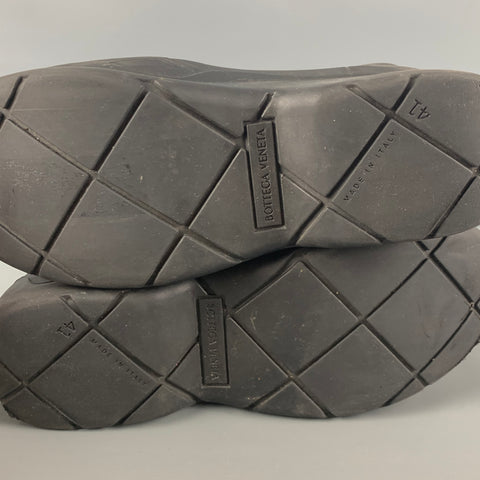 BOTTEGA VENETA Size 4 Black Pull On Puddle Boots