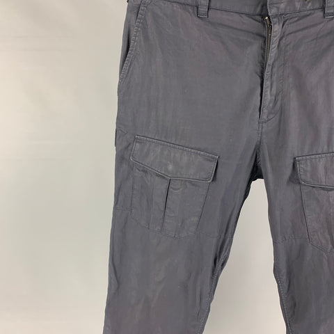RAG & BONE Size 31 Navy Cotton Cargo Casual Pants