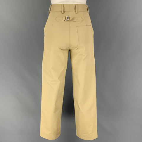 BODE Size 26 Khaki Cotton High Waisted Casual Pants