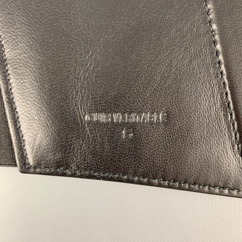 CHANEL FW 11 Waist Size S Black Quilted Leather Belt