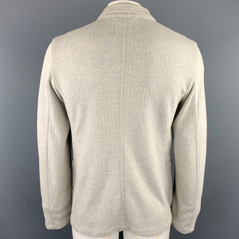 ENGINEERED GARMENTS 40 Cotton Light Gray Patch Pocket Jacket